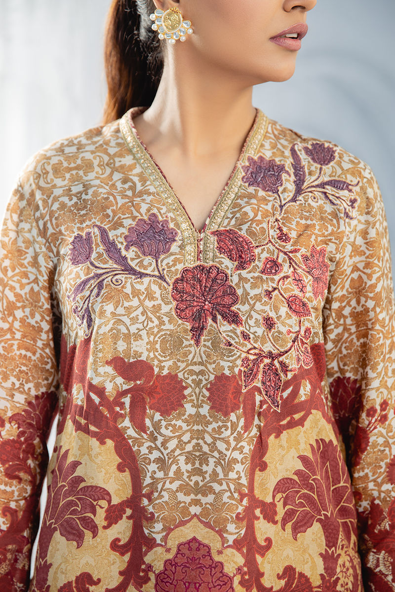 Shamaeel Ansari | Daily Pret Wear | ECK - 04 -  Shamaeel Ansari Luxury - Original Designer Dress - House of Maryam