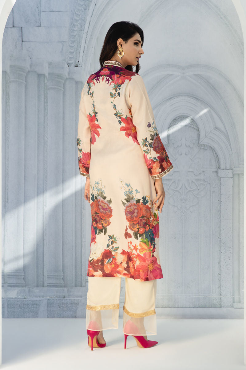 Shamaeel Ansari | Daily Pret Wear | ECK - 01 -  Shamaeel Ansari Luxury - Original Designer Dress - House of Maryam