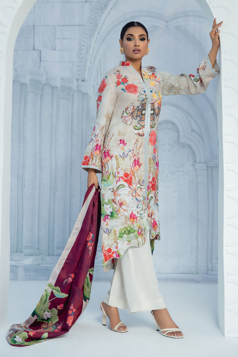 Shamaeel Ansari | Daily Pret Wear | ECK - 06 -  Shamaeel Ansari Luxury - Original Designer Dress - House of Maryam