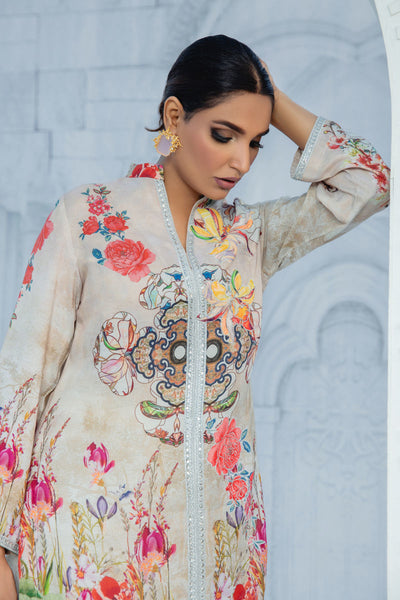 Shamaeel Ansari | Daily Pret Wear | ECK - 06 -  Shamaeel Ansari Luxury - Original Designer Dress - House of Maryam