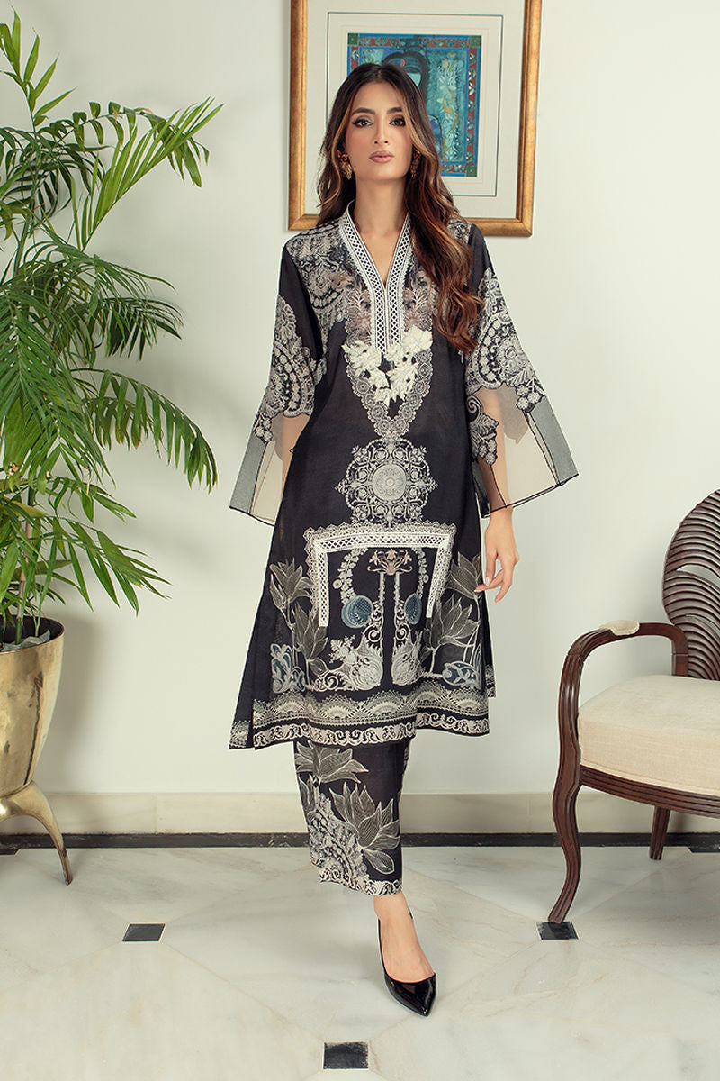 Shamaeel Ansari | Daily Pret Wear | ECK-09 by Designer Shamaeel Ansari - House of Maryam - Pakistani Designer Ethnic Wear in {{ shop.shopifyCountryName }}