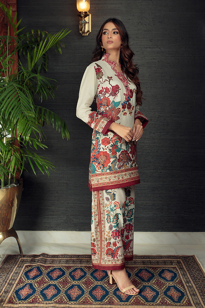 Shamaeel Ansari | Daily Pret Wear | ECK-08 -  Shamaeel Ansari Luxury - Original Designer Dress - House of Maryam