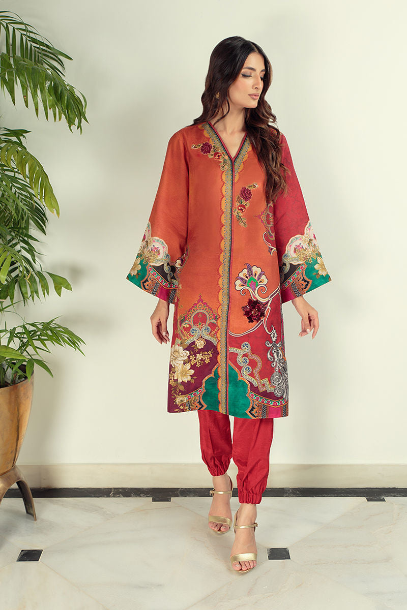 Shamaeel Ansari | Daily Pret Wear | ECK-07 -  Shamaeel Ansari Luxury - Original Designer Dress - House of Maryam