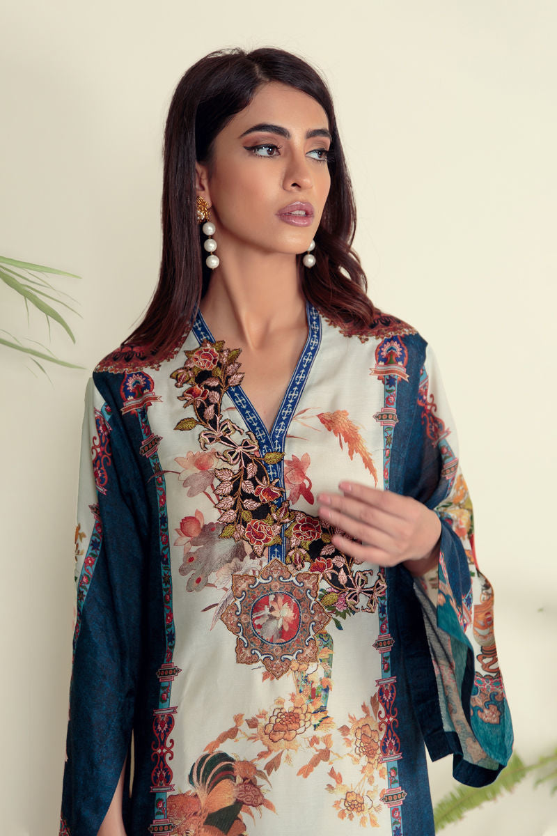 Shamaeel Ansari | Daily Pret Wear | ECK - 15 -  Shamaeel Ansari Luxury - Original Designer Dress - House of Maryam