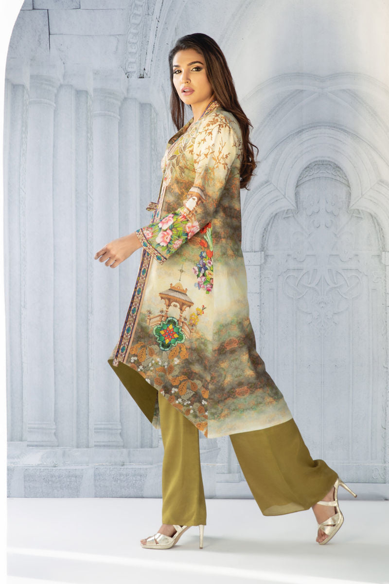 Shamaeel Ansari | Daily Pret Wear | ECK - 02 -  Shamaeel Ansari Luxury - Original Designer Dress - House of Maryam