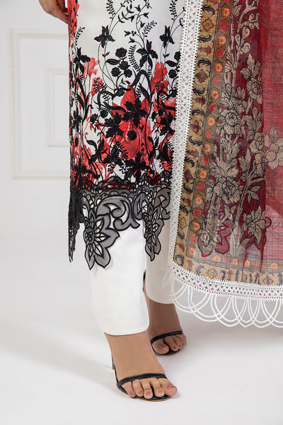 Shamaeel Ansari | Lawn 24 | LV114 -  Shamaeel Ansari Luxury - Original Designer Dress - House of Maryam