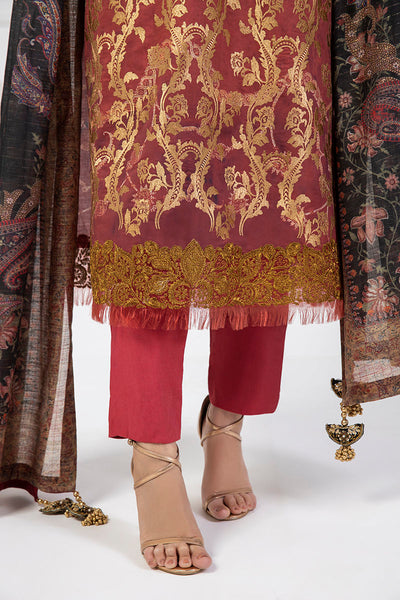 Shamaeel Ansari | Lawn 24 | LV115 -  Shamaeel Ansari Luxury - Original Designer Dress - House of Maryam