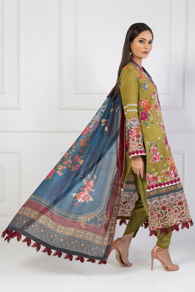 Shamaeel Ansari | Lawn 24 | LV116 -  Shamaeel Ansari Luxury - Original Designer Dress - House of Maryam