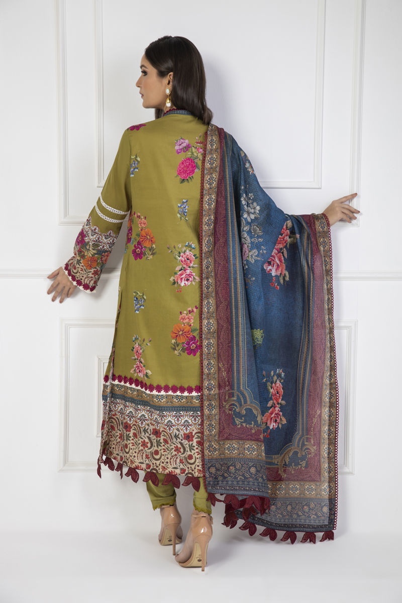 Shamaeel Ansari | Lawn 24 | LV116 -  Shamaeel Ansari Luxury - Original Designer Dress - House of Maryam