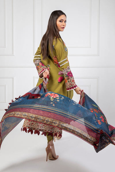 Shamaeel Ansari | Lawn 24 | LV116 -  Shamaeel Ansari Luxury - Original Designer Dress - House of Maryam