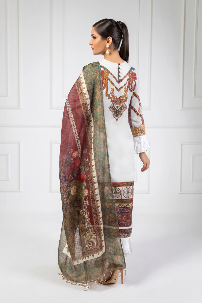 Shamaeel Ansari | Lawn 24 | LV11 -  Shamaeel Ansari Luxury - Original Designer Dress - House of Maryam