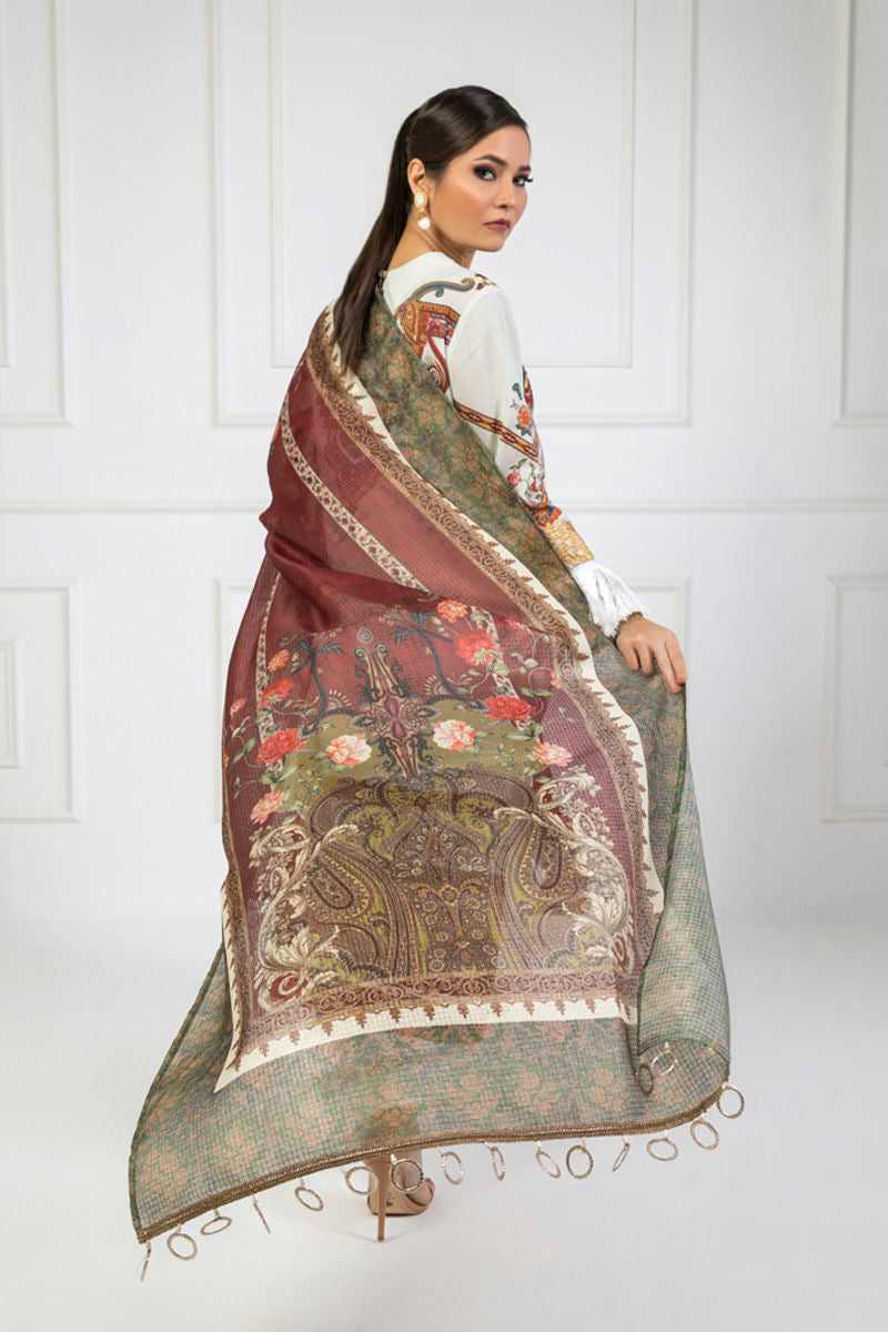 Shamaeel Ansari | Lawn 24 | LV11 -  Shamaeel Ansari Luxury - Original Designer Dress - House of Maryam