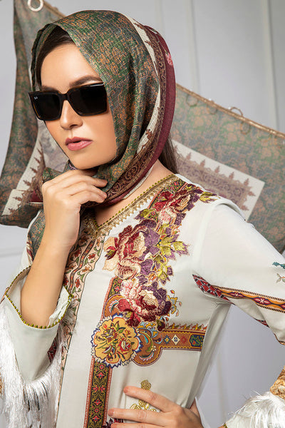 Shamaeel Ansari | Lawn 24 | LV11 -  Shamaeel Ansari Luxury - Original Designer Dress - House of Maryam