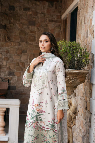 Afrozeh Rosheen A light green embroidered lawn suit, photo 4