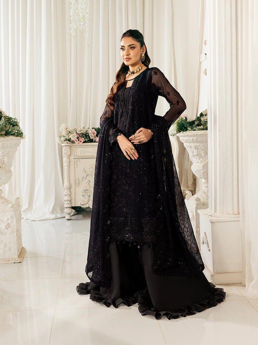 Salitex | Signature Festive Chiffon | SUNS7CH048UT -  Salitex Ladies Clothes - Original Designer Dress - House of Maryam