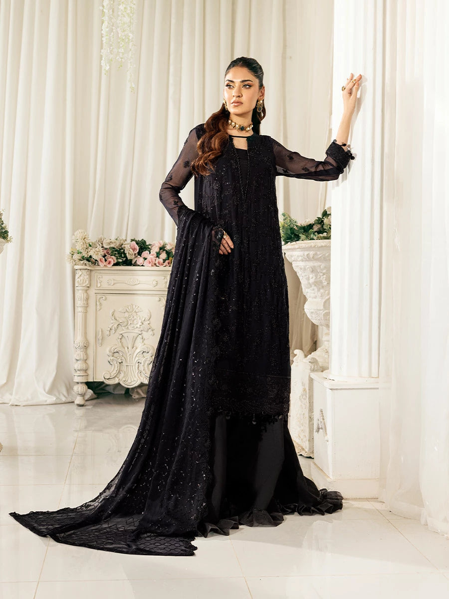 Salitex | Signature Festive Chiffon | SUNS7CH048UT -  Salitex Ladies Clothes - Original Designer Dress - House of Maryam
