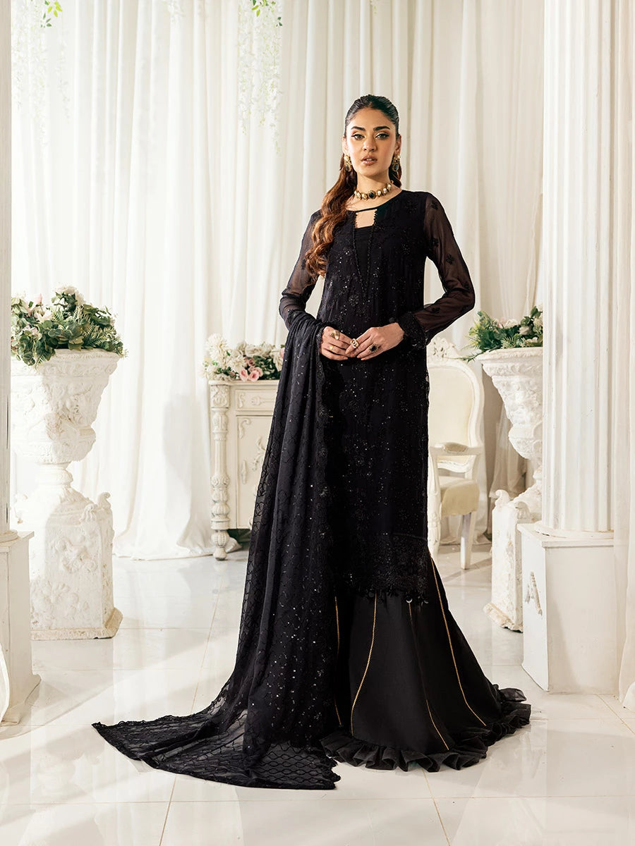 Salitex | Signature Festive Chiffon | SUNS7CH048UT -  Salitex Ladies Clothes - Original Designer Dress - House of Maryam