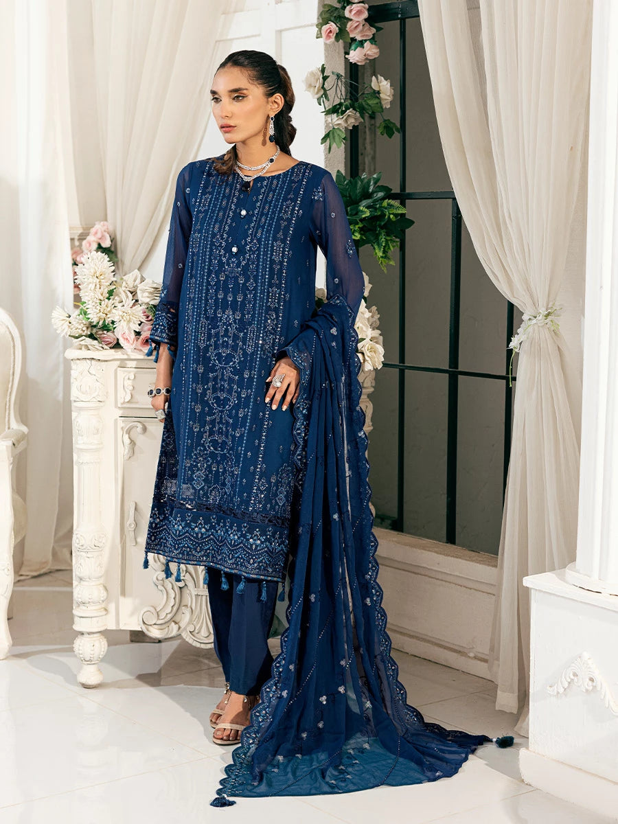 Salitex | Signature Festive Chiffon | SUNS7CH035UT -  Salitex Ladies Clothes - Original Designer Dress - House of Maryam