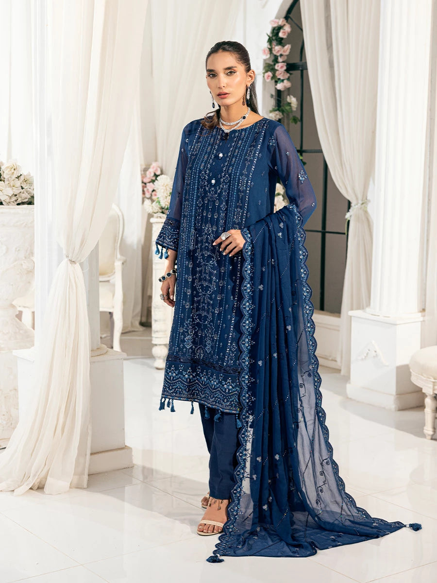 Salitex | Signature Festive Chiffon | SUNS7CH035UT -  Salitex Ladies Clothes - Original Designer Dress - House of Maryam