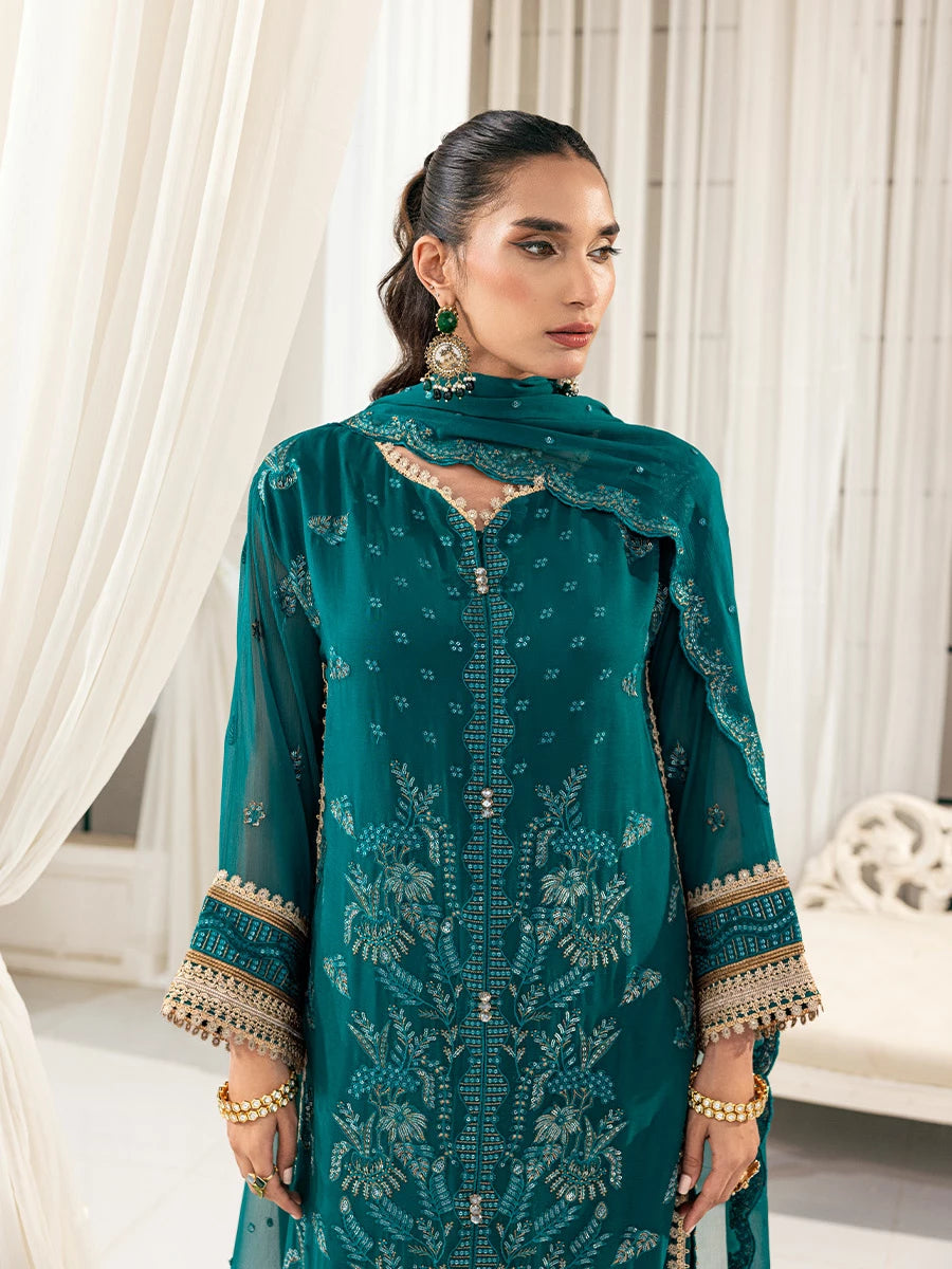 Salitex | Signature Festive Chiffon | SUNS7CH045UT -  Salitex Ladies Clothes - Original Designer Dress - House of Maryam