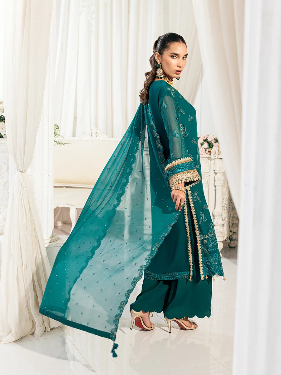 Salitex | Signature Festive Chiffon | SUNS7CH045UT -  Salitex Ladies Clothes - Original Designer Dress - House of Maryam