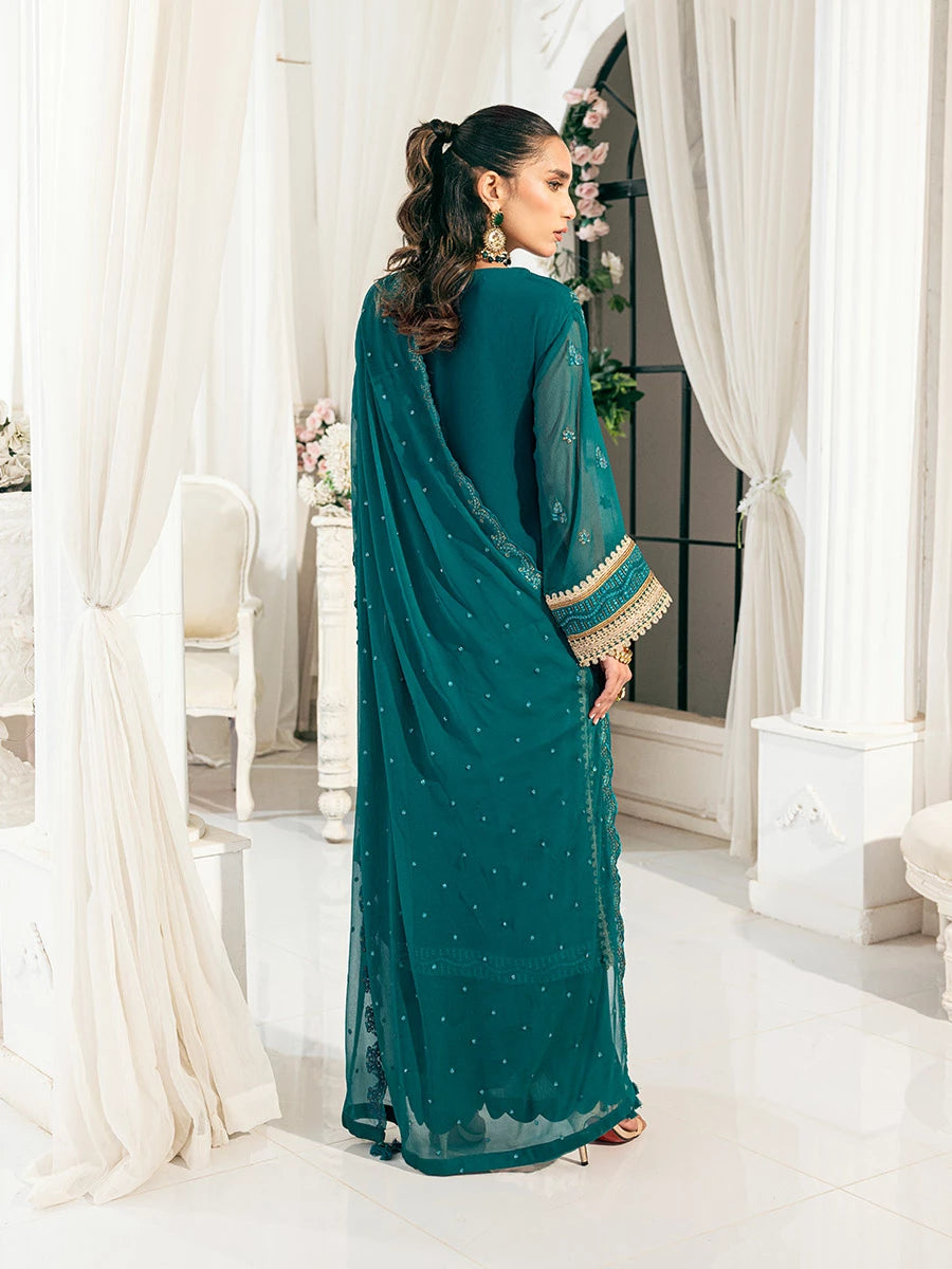 Salitex | Signature Festive Chiffon | SUNS7CH045UT -  Salitex Ladies Clothes - Original Designer Dress - House of Maryam