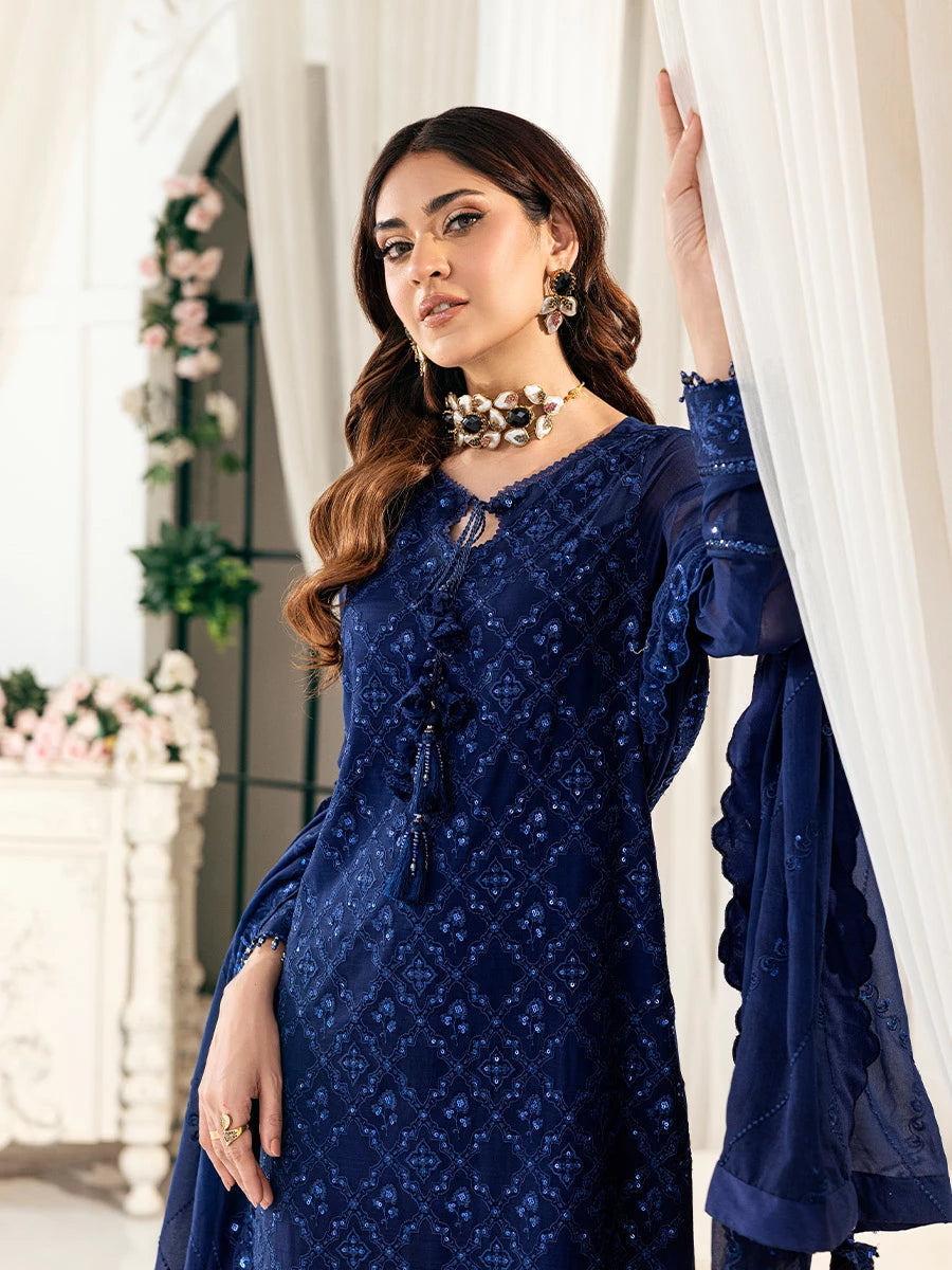 Salitex | Signature Festive Chiffon | SUNS7CH042UT -  Salitex Ladies Clothes - Original Designer Dress - House of Maryam