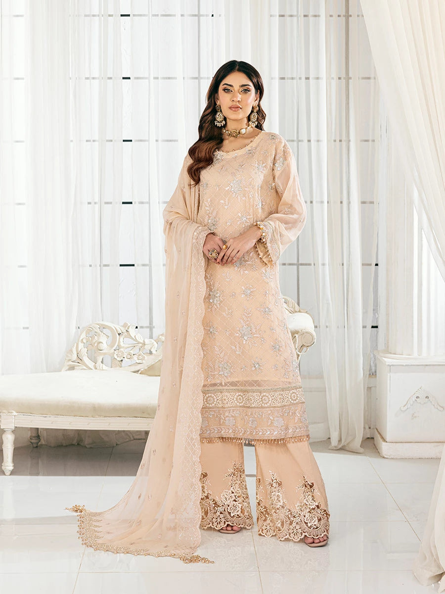 Salitex | Signature Festive Chiffon | SUNS7CH039UT -  Salitex Ladies Clothes - Original Designer Dress - House of Maryam