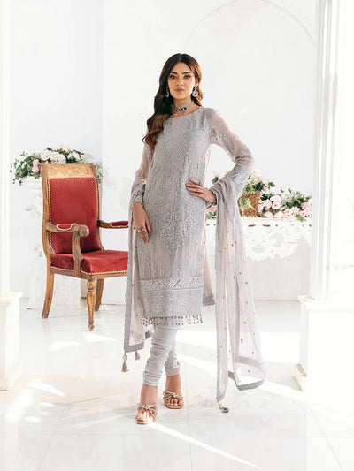 Salitex | Signature Festive Chiffon | SUNS7CH034UT -  Salitex Ladies Clothes - Original Designer Dress - House of Maryam