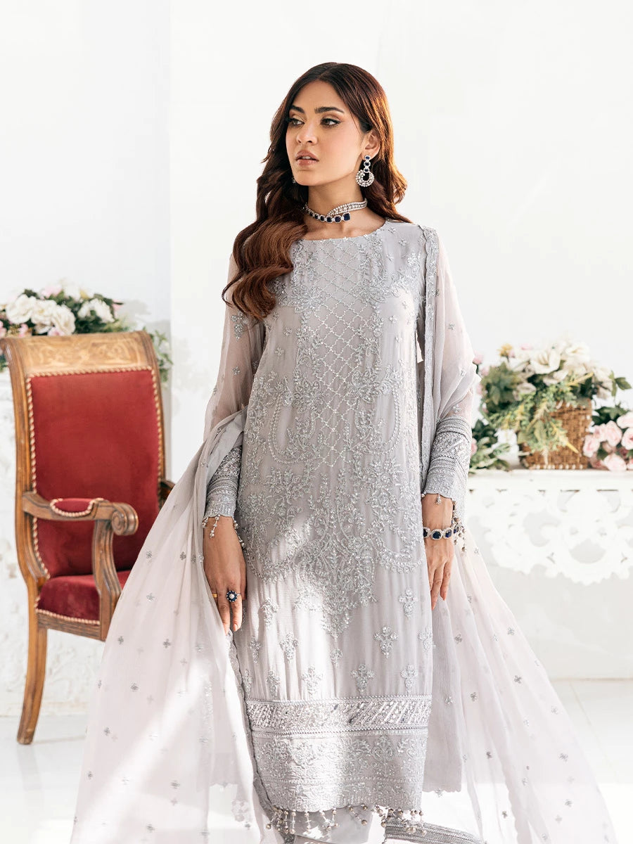 Salitex | Signature Festive Chiffon | SUNS7CH034UT -  Salitex Ladies Clothes - Original Designer Dress - House of Maryam