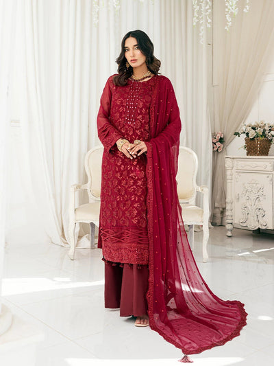 Salitex | Signature Festive Chiffon | SUNS7CH026UT -  Salitex Ladies Clothes - Original Designer Dress - House of Maryam
