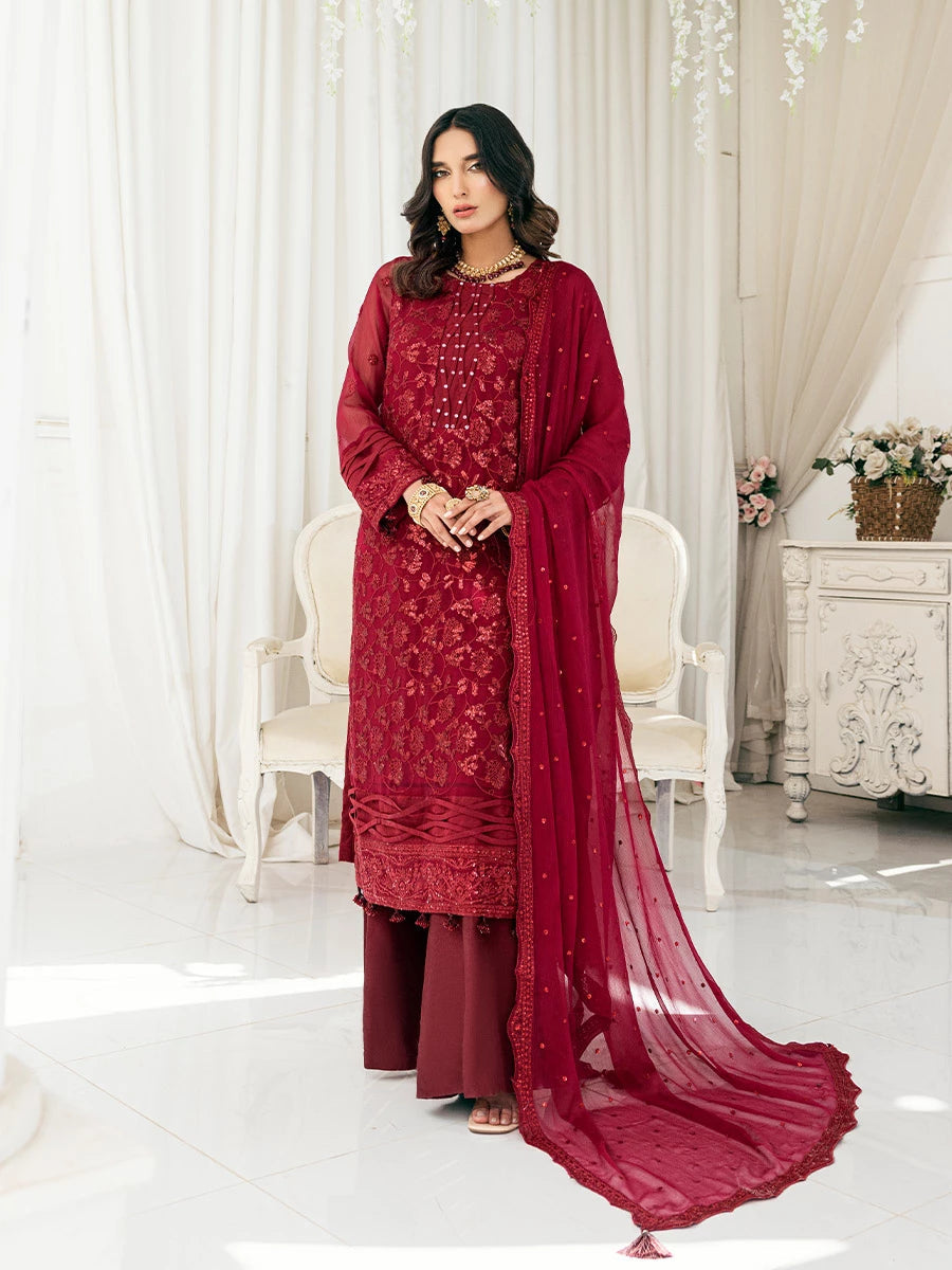 Salitex | Signature Festive Chiffon | SUNS7CH026UT -  Salitex Ladies Clothes - Original Designer Dress - House of Maryam
