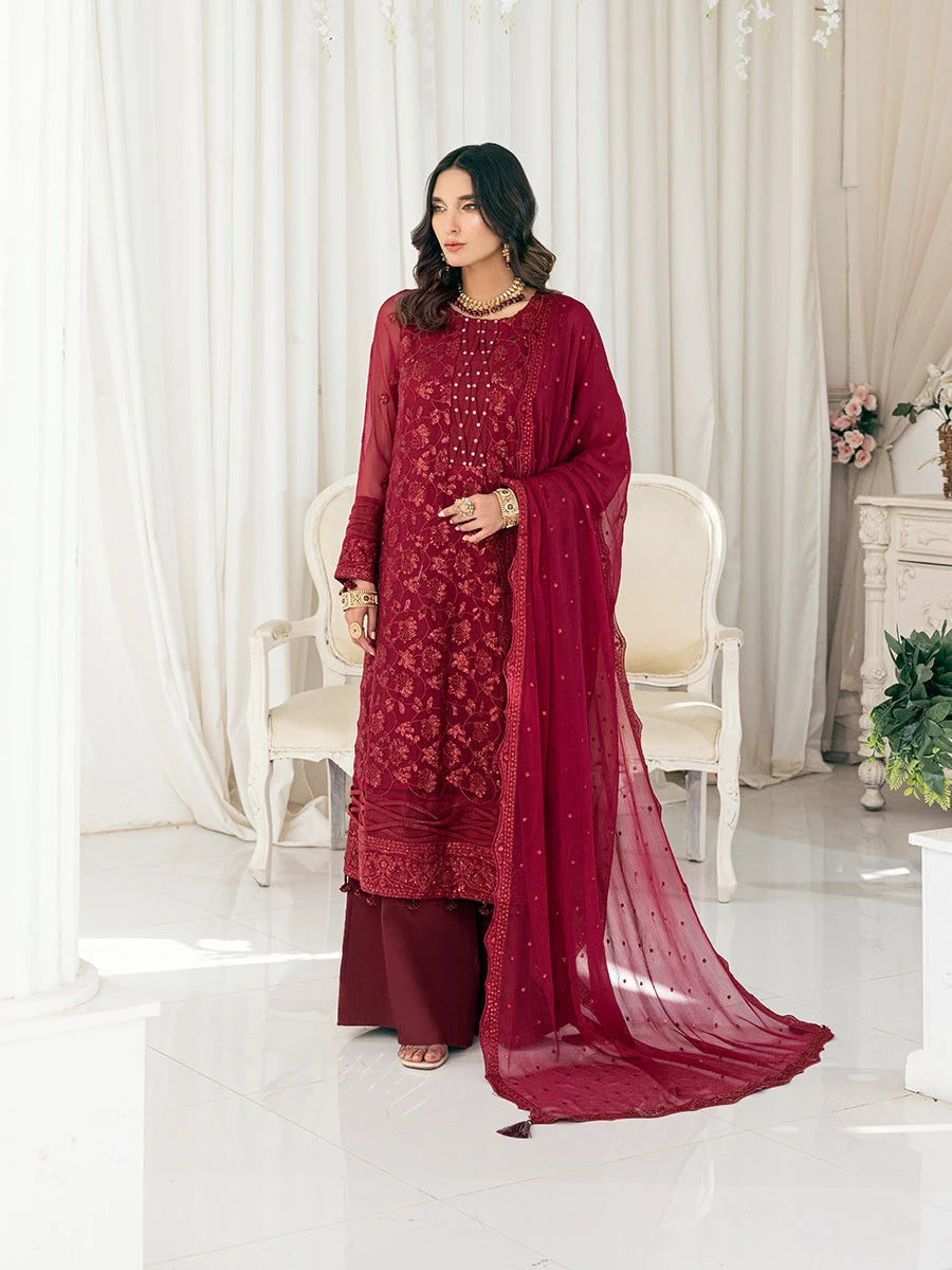 Salitex | Signature Festive Chiffon | SUNS7CH026UT -  Salitex Ladies Clothes - Original Designer Dress - House of Maryam