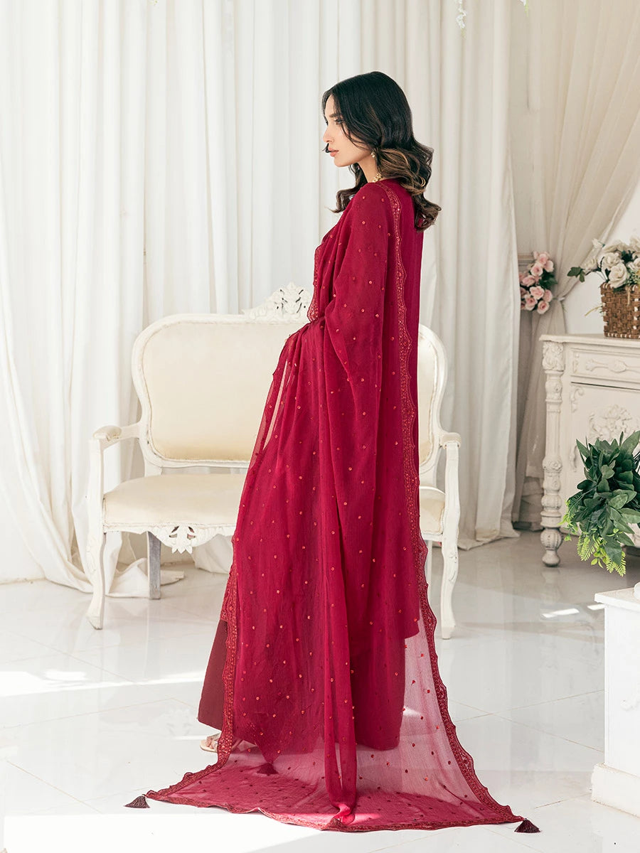Salitex | Signature Festive Chiffon | SUNS7CH026UT -  Salitex Ladies Clothes - Original Designer Dress - House of Maryam