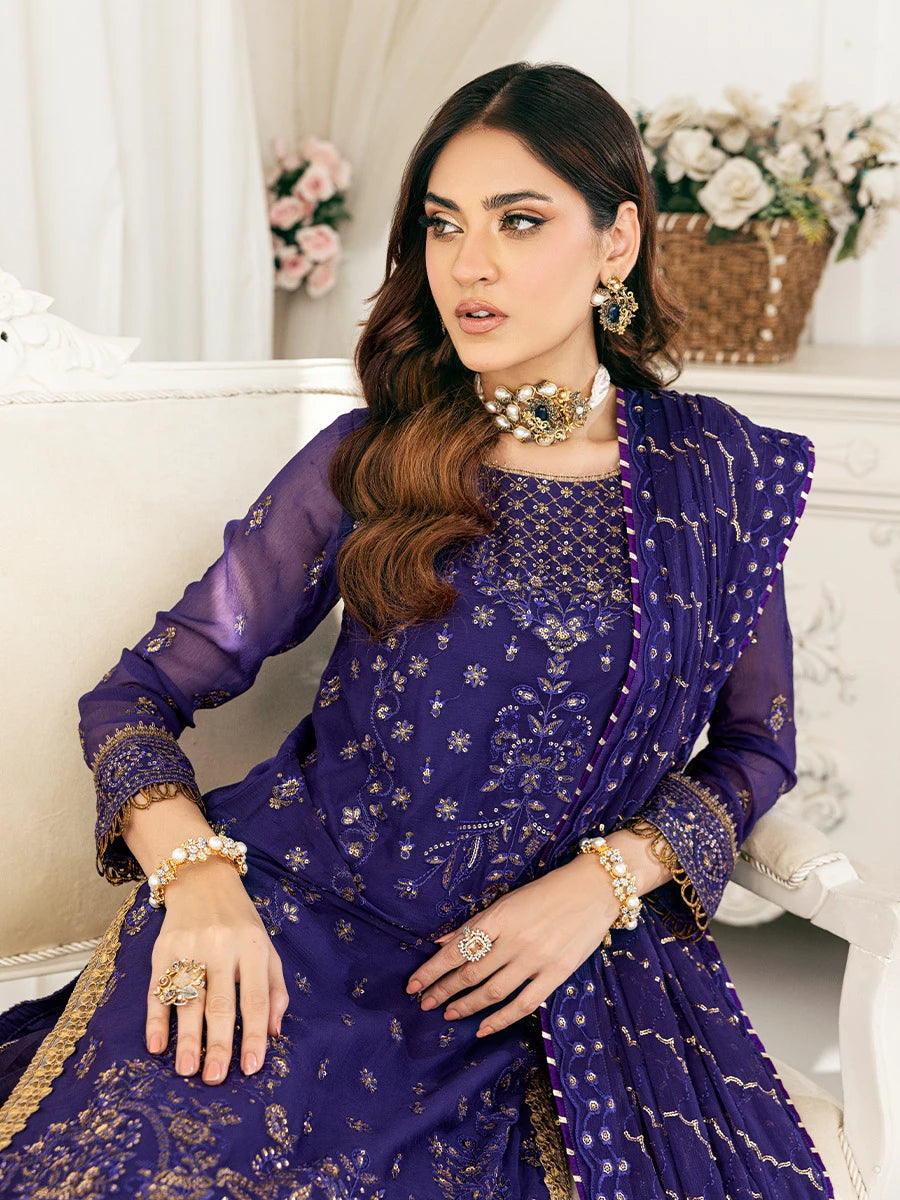 Salitex | Signature Festive Chiffon | SUNS7CH046UT -  Salitex Ladies Clothes - Original Designer Dress - House of Maryam