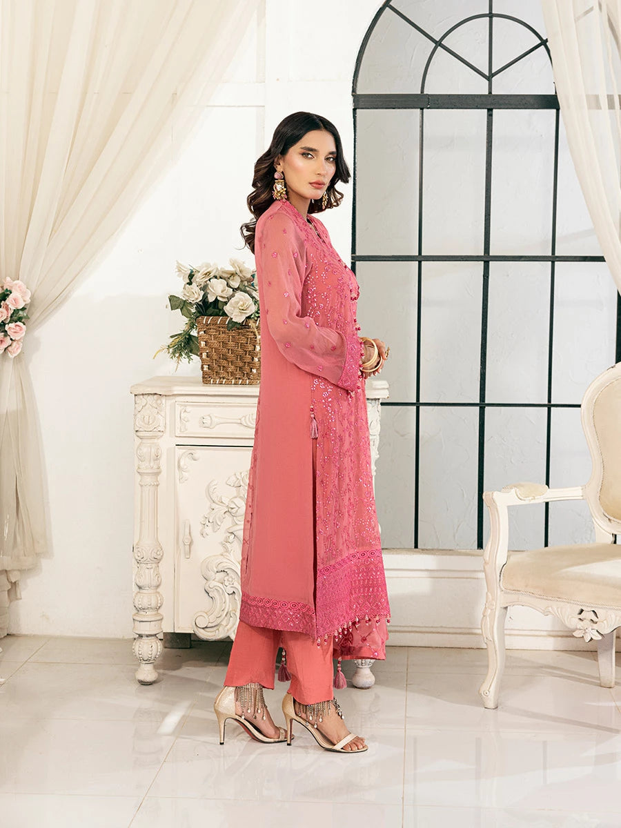 Salitex | Signature Festive Chiffon | SUNS7CH025UT -  Salitex Ladies Clothes - Original Designer Dress - House of Maryam