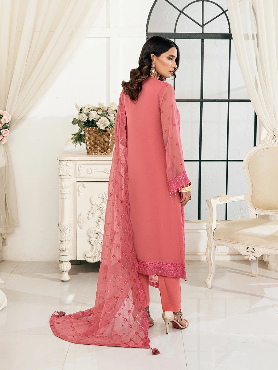 Salitex | Signature Festive Chiffon | SUNS7CH025UT -  Salitex Ladies Clothes - Original Designer Dress - House of Maryam
