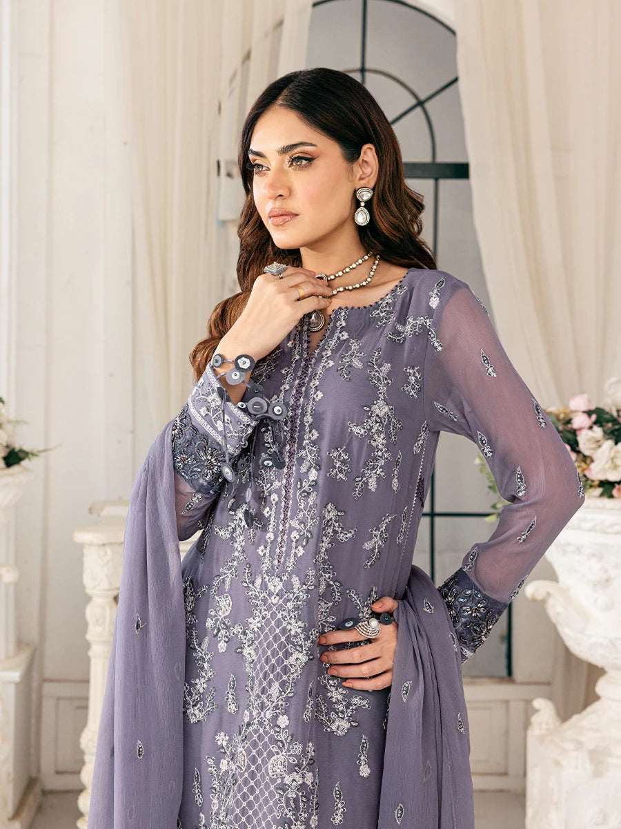 Salitex | Signature Festive Chiffon | SUNS7CH047UT -  Salitex Ladies Clothes - Original Designer Dress - House of Maryam