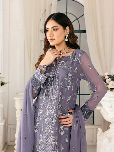 Salitex | Signature Festive Chiffon | SUNS7CH047UT -  Salitex Ladies Clothes - Original Designer Dress - House of Maryam
