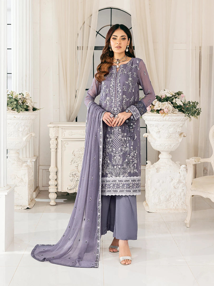 Salitex | Signature Festive Chiffon | SUNS7CH047UT -  Salitex Ladies Clothes - Original Designer Dress - House of Maryam