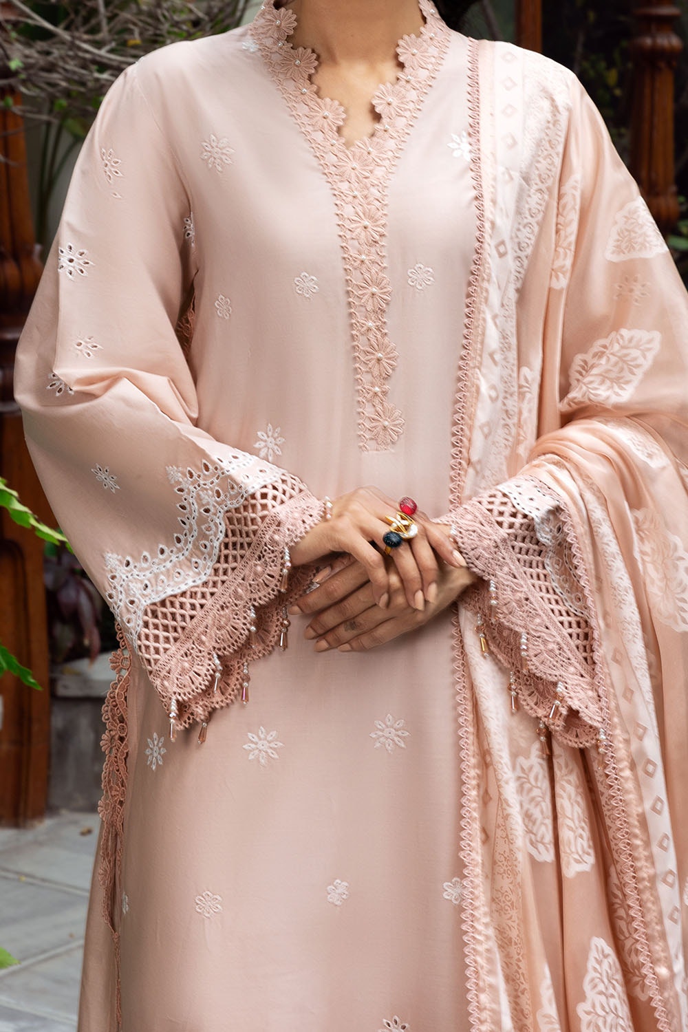 Gul Ahmed | Festive Capsule 25 | SP-52047 -  Gul Ahmed Ladies Clothes - Original Designer Dress - House of Maryam