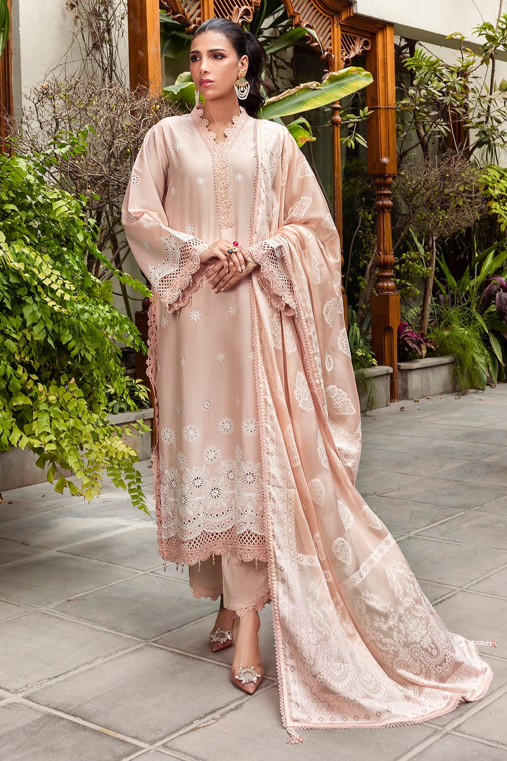 Gul Ahmed | Festive Capsule 25 | SP-52047 -  Gul Ahmed Ladies Clothes - Original Designer Dress - House of Maryam