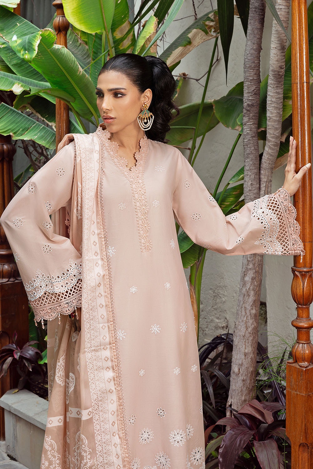 Gul Ahmed | Festive Capsule 25 | SP-52047 -  Gul Ahmed Ladies Clothes - Original Designer Dress - House of Maryam