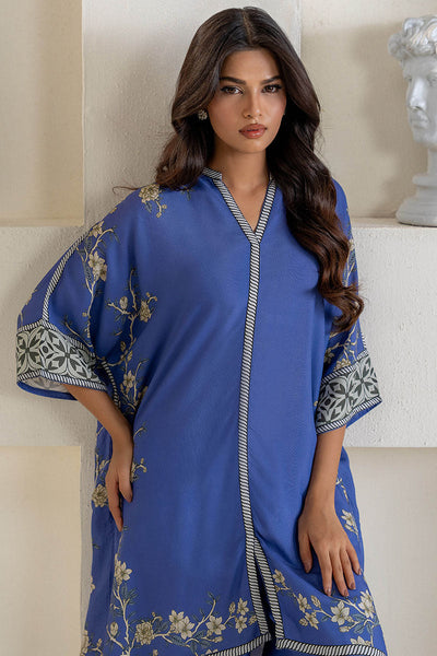 Cross Stitch | Exclusive Pret | Stormy Dust-2PC (Shirt & Trouser)