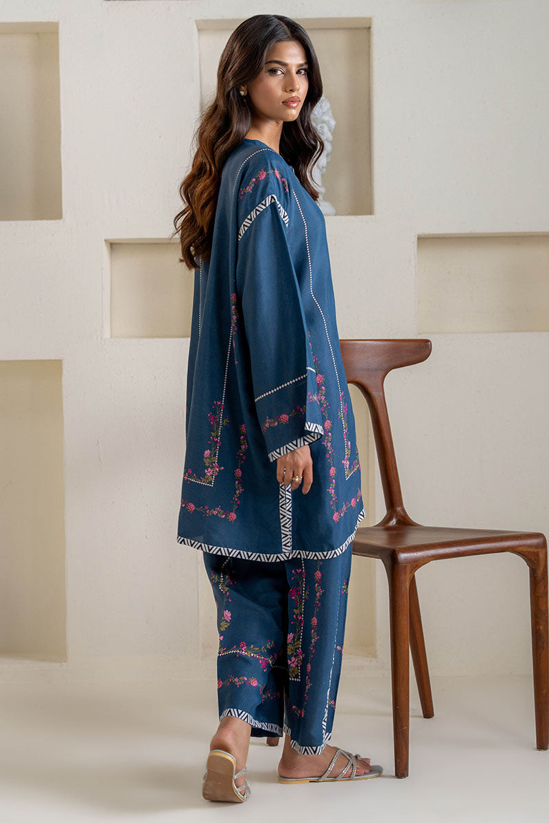 Cross Stitch | Exclusive Pret | Midnight Navy-2PC (Shirt & Trouser)-6
