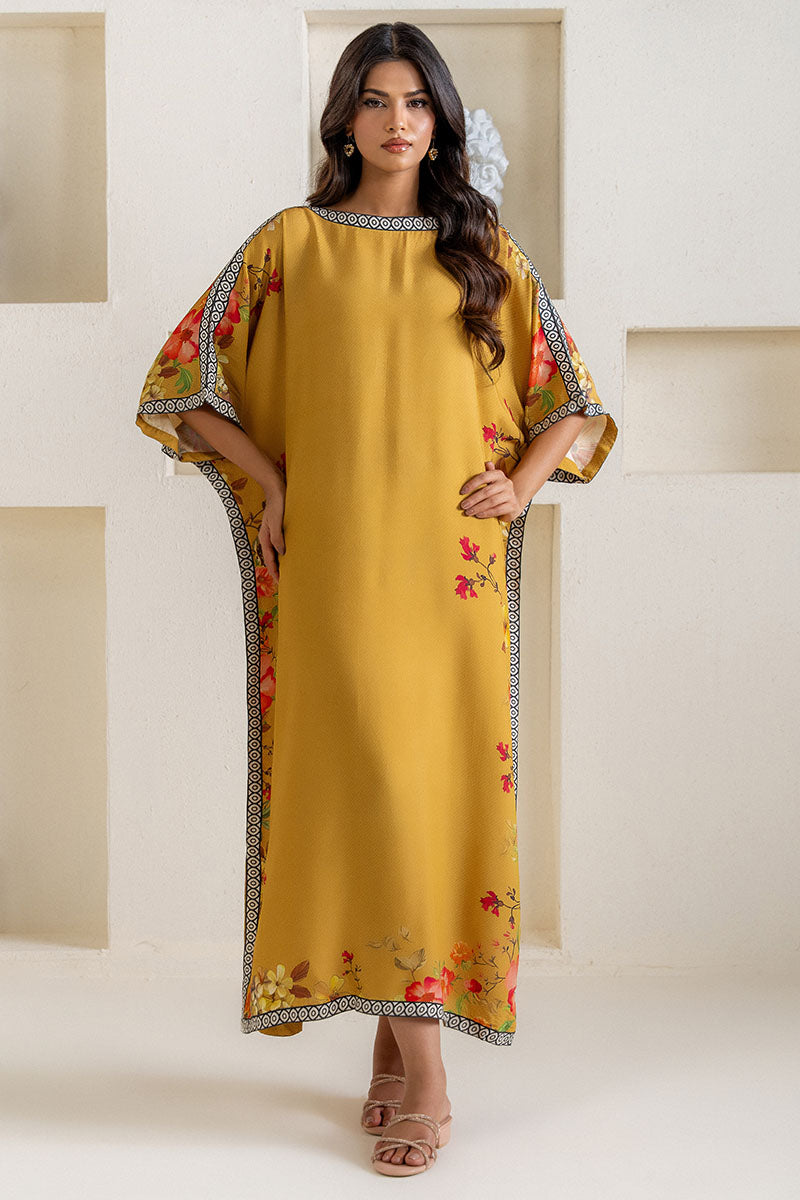 Cross Stitch | Exclusive Pret | Marigold Muse Printed Silk Shirt-2