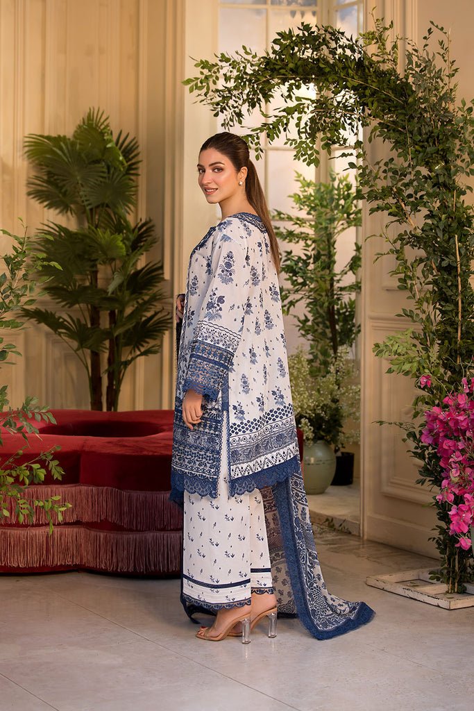 Sobia Nazir | Vital Lawn 25 | 10B-Brand:Sobia Nazir-Type:Ladies Clothes-White-Lawn-House of Maryam- Buy in UK, USA