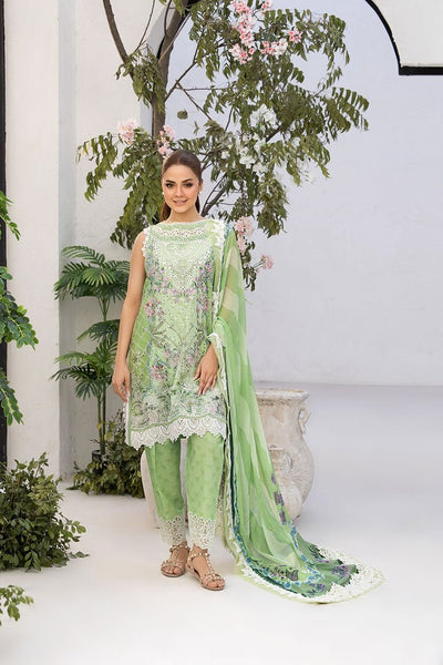 Sobia Nazir | Vital Lawn 25 | 12A-Brand:Sobia Nazir-Type:Ladies Clothes-Aqua Green-Lawn-House of Maryam- Buy in UK, USA
