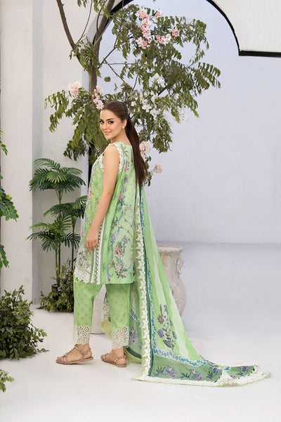Sobia Nazir | Vital Lawn 25 | 12A-Brand:Sobia Nazir-Type:Ladies Clothes-Aqua Green-Lawn-House of Maryam- Buy in UK, USA