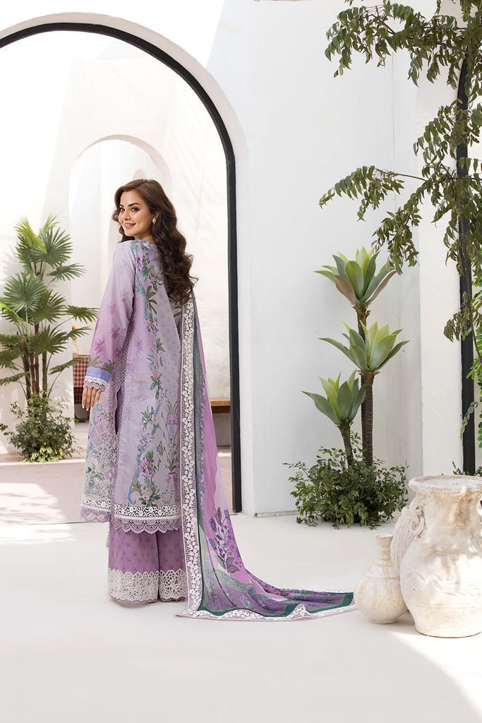 Sobia Nazir | Vital Lawn 25 | 12B-Brand:Sobia Nazir-Type:Ladies Clothes-Lilac-Lawn-House of Maryam- Buy in UK, USA